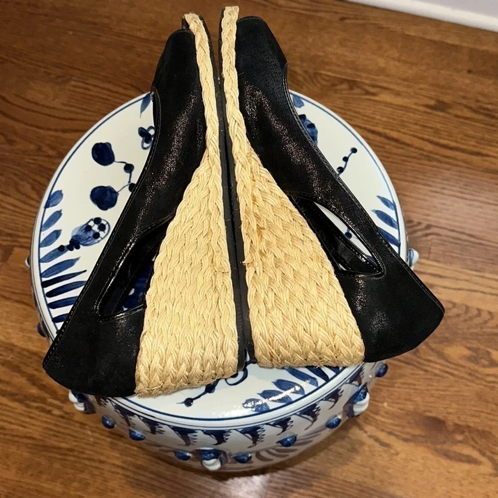 Donald J Pliner Coraa Wedge Peep Toe Espadrilles